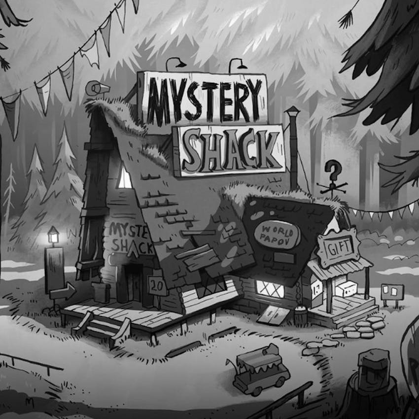 Mystery shack обои